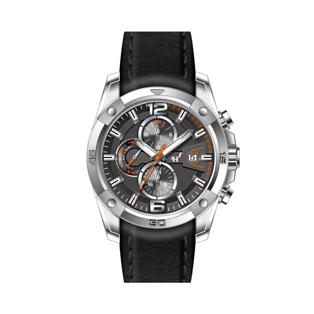 Orologio Uomo Heinrichssohn Halifax HS1012D Sportivo 100m Waterproof