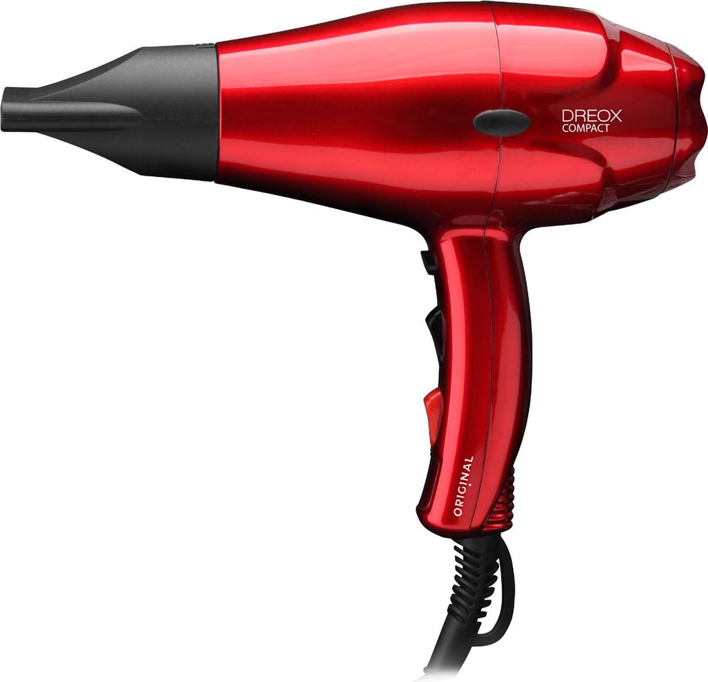 Original Best Buy Dreox Compact Phon - roter Haartrockner