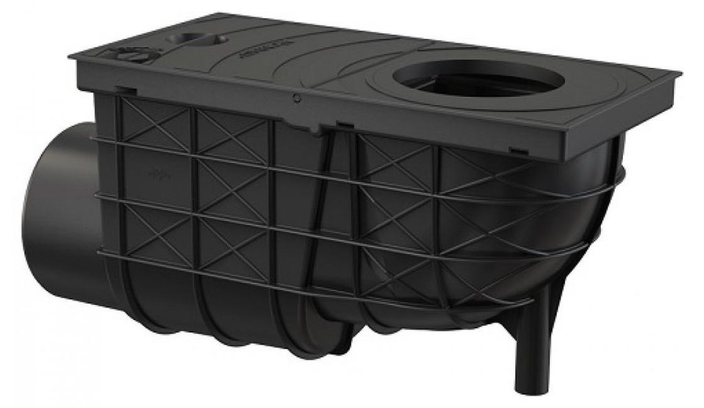 Alcadrain Universal-Regensinkkasten 300×155/110 mm Abgang Produktbild 