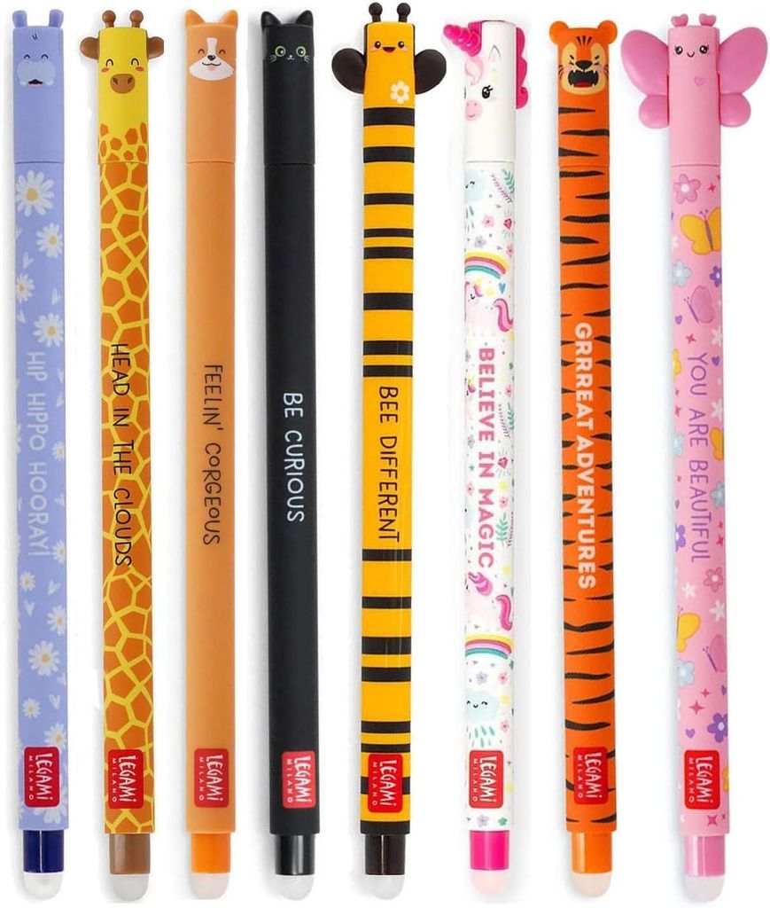 LEGAMI - 8er Set Gel-Radierstifte, Erasable Pen, Stifte mit Produktbild 