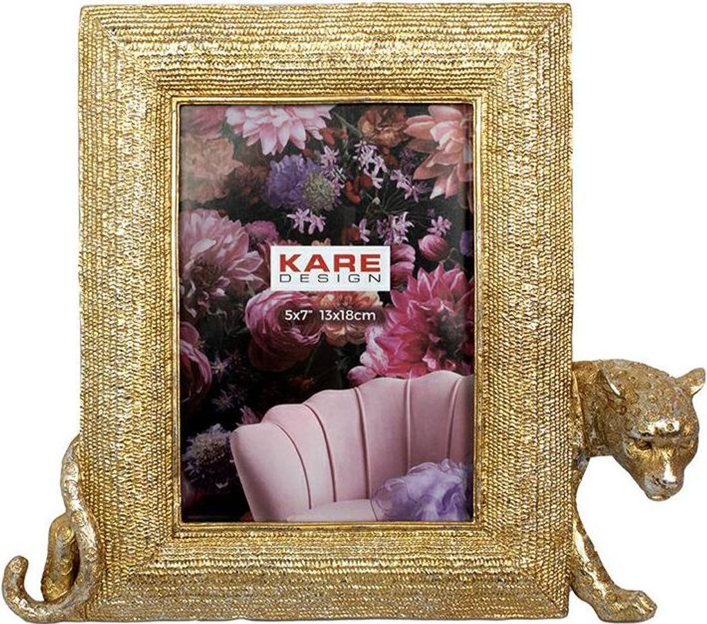 Pflege Fotorahmen Leopard 13x18 cm