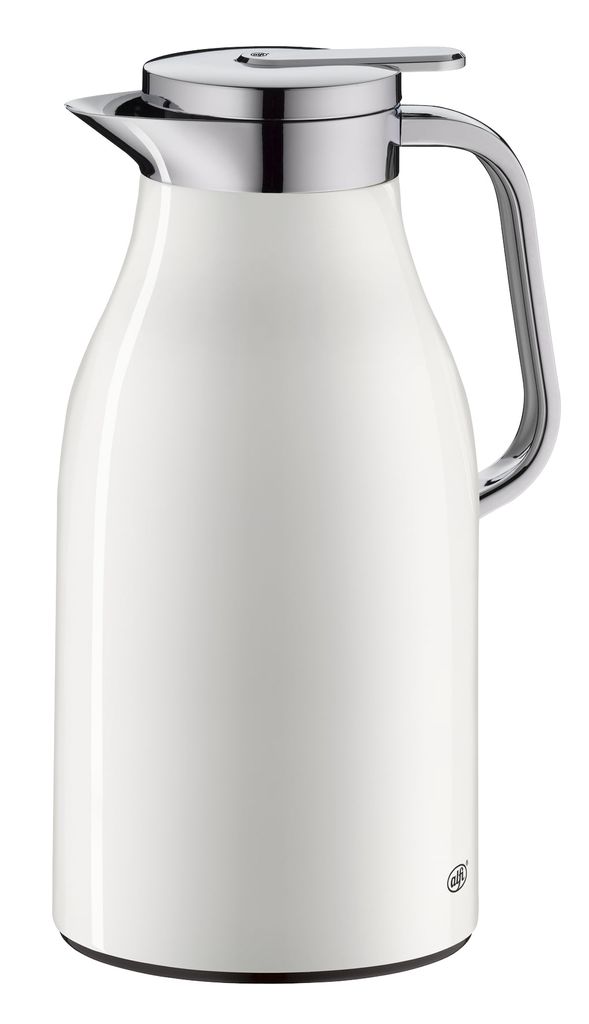 Isolierkanne Edelstahl mit Glaseinsatz 1,5 Liter