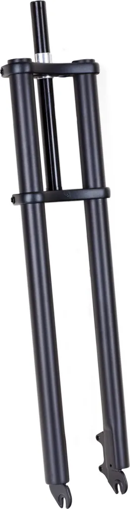 Fourche à double pont noir mat 690mm pour vélos de 20 à 28 pouces