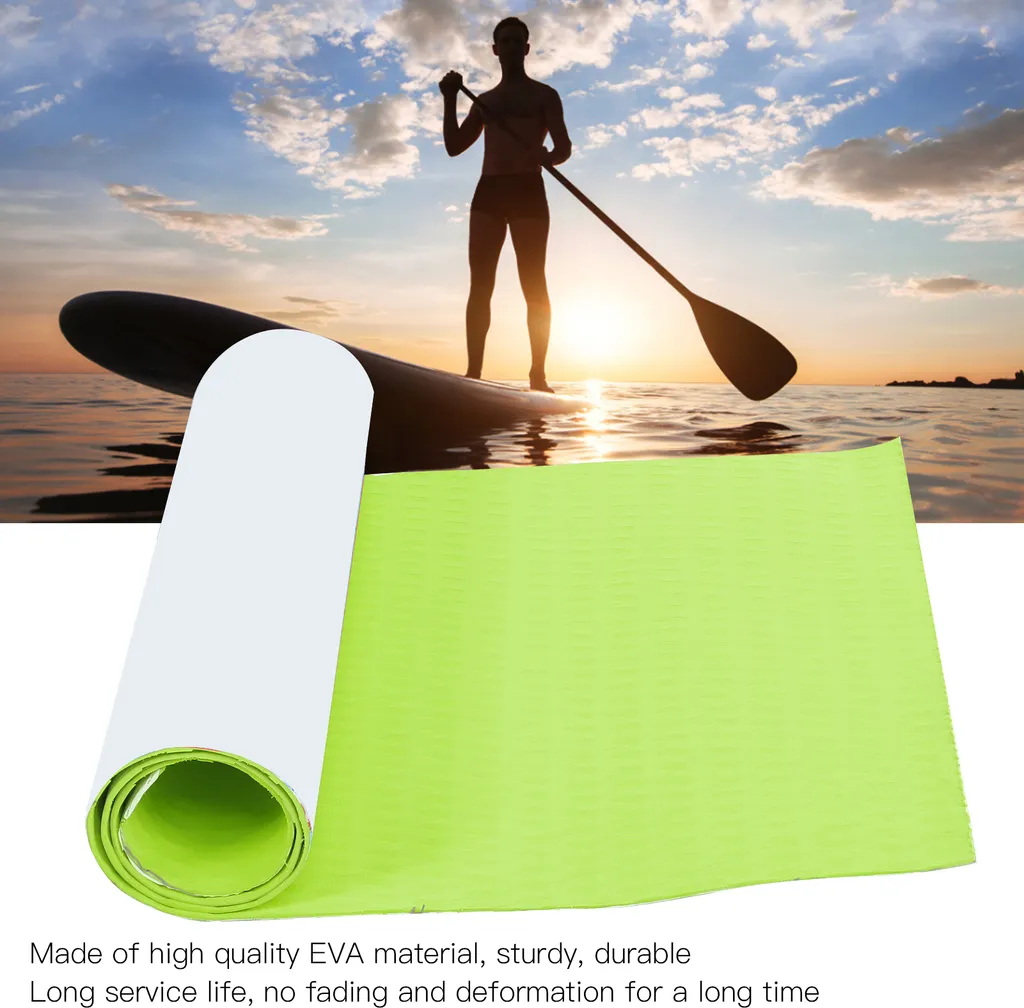 Grip arrière de surf antidérapant vert pour planche de paddle SUP - 2