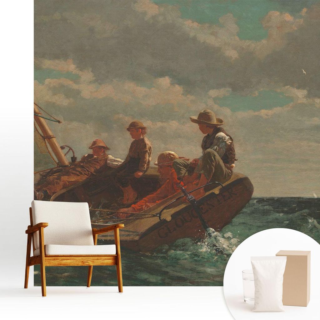 Fototapete - 250x250 cm - Tapete - Wandtapete - Wandbilder - Dekofolie - Tapete Folie - Wand - Dekoration - Wohnzimmer - Seeexpedition