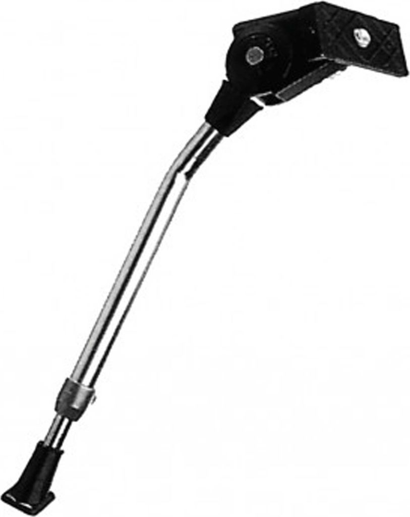 Winora F 4000400 0177 0177 Seitenständer 20-28' silber, verstellbar, Alu, Erstmontage, silber