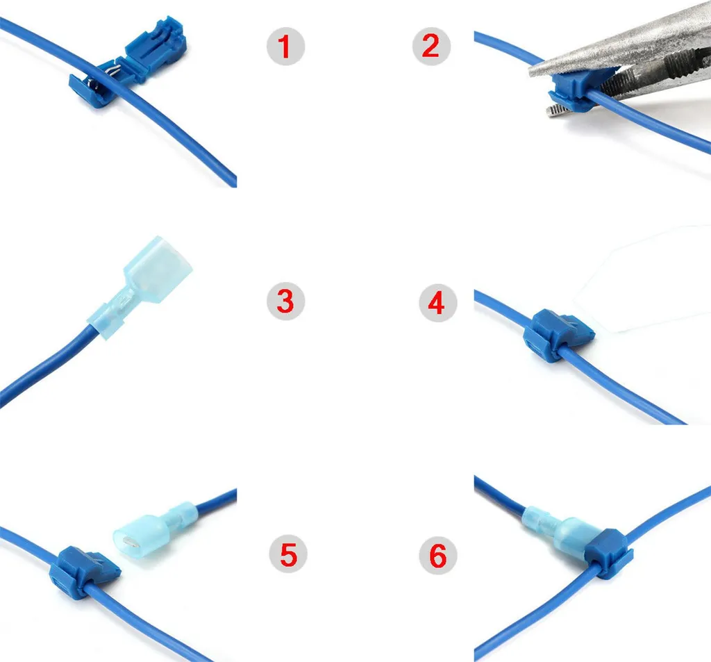 Kit Cosses Électriques pour Branchement Rapide et Dérivation T