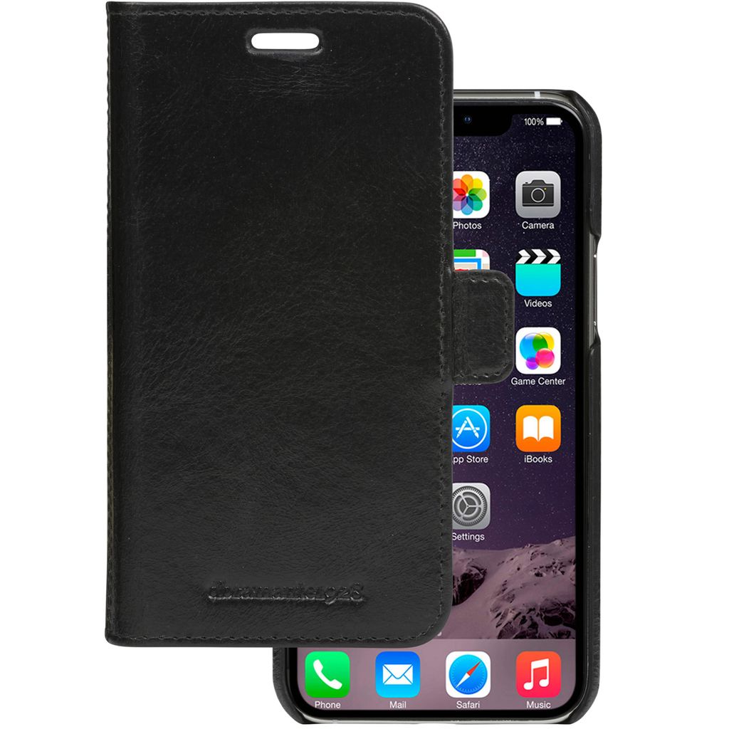 portefeuille iPhone 11 Pro Lynge, Noir Image du produit 