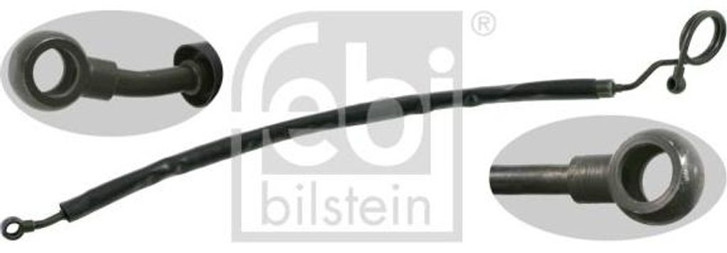 FEBI BILSTEIN 27182 Hydraulikschlauch, Lenkung OE 8D1422893AL kompatibel mit Passat 3B, A6 4B, A4 8D