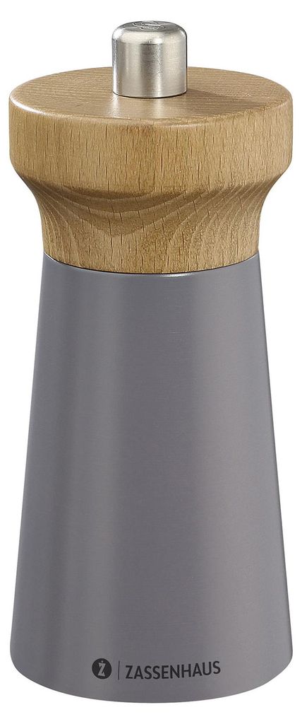Zassenhaus Salzmühle WESTERLAND 12 cm granite grey/Buche