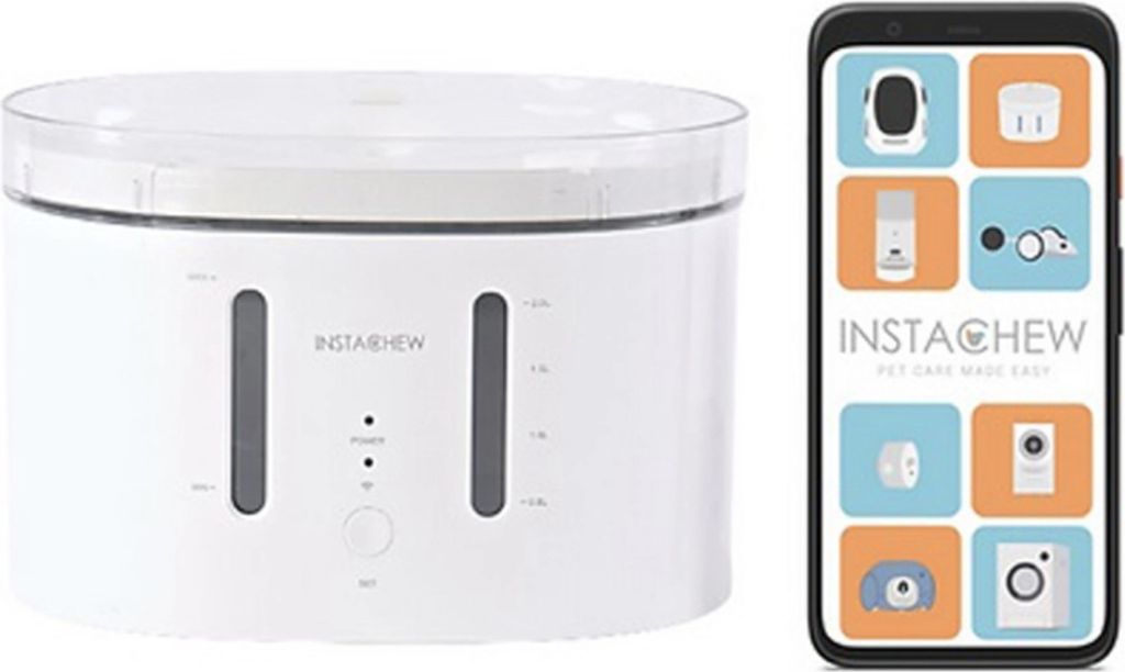 Intelligente Puresmart Wasserfontäne Für Papageien - Telefonsteuerung, 4-Fach Gefiltertes Wasser