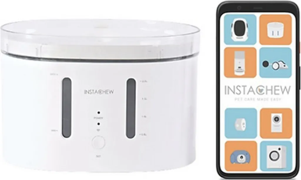 Fontana Automatica Puresmart per Gatti - Filtrazione Quadrupla WiFi