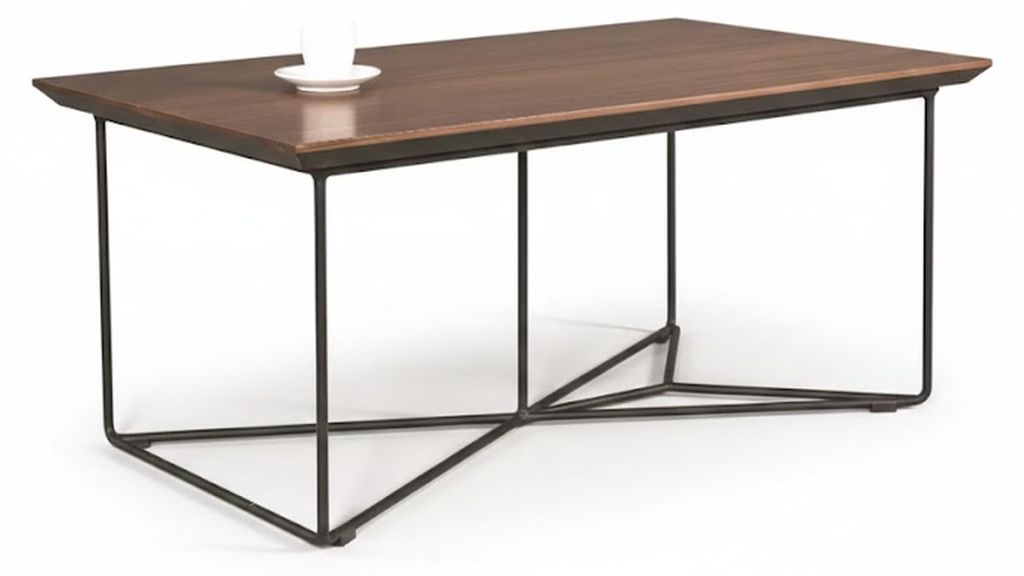 r Couchtisch Minimalistischer Modernes Interieur Metallrahmen