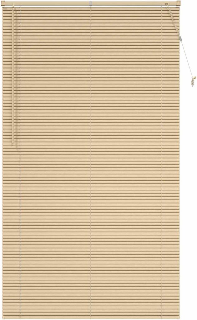 vidaXL Jalousie Hellbraun mit Muster 213 x 110 cm 25 mm PVC