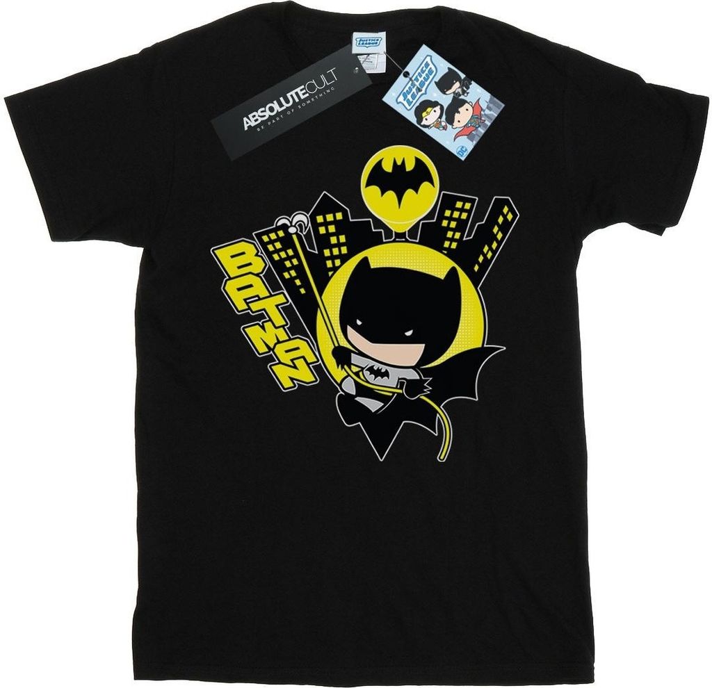 DC Comics - T-Shirt für Jungen BI12553 (116) (Schwarz)