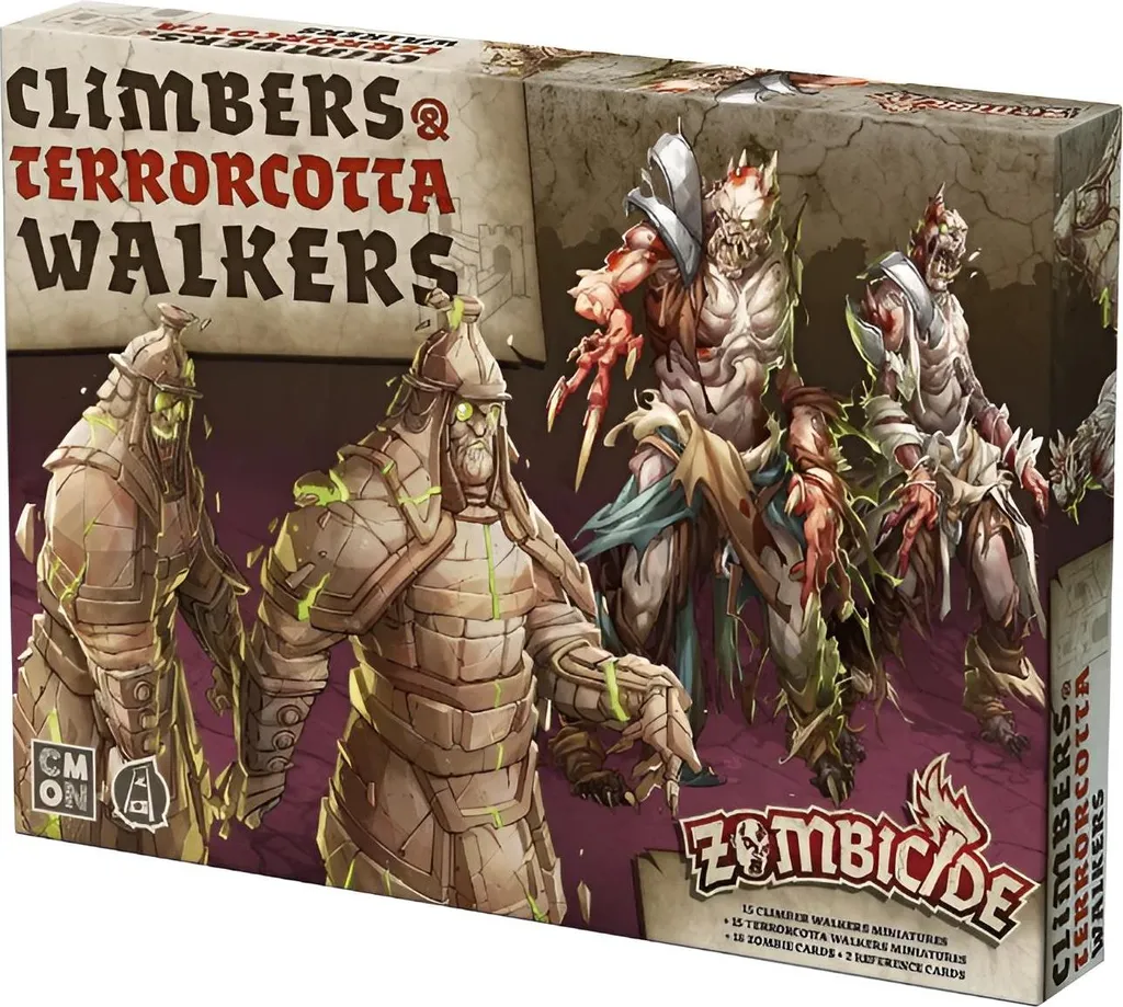 Zombicide White Death : Extension Climbers & Terror Marcheurs Jeu Plateau
