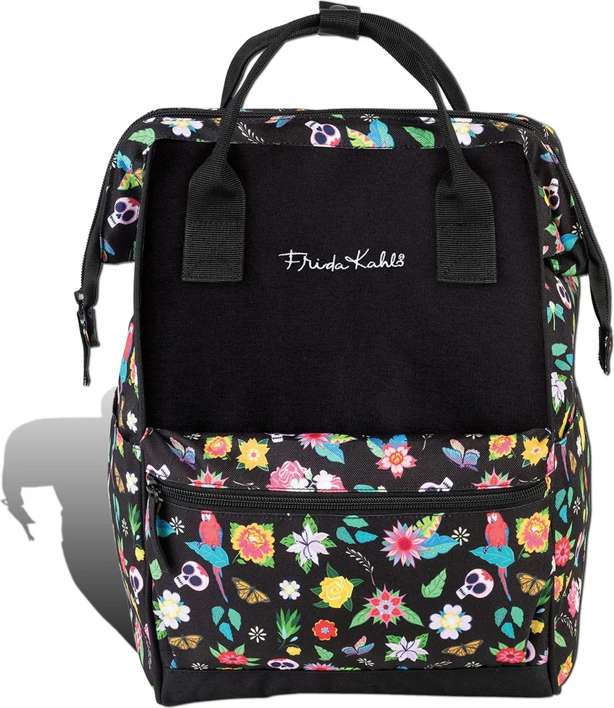 Zainetto City Frida Kahlo Nero D2ORI800S - Offerta Zaino Poliestere