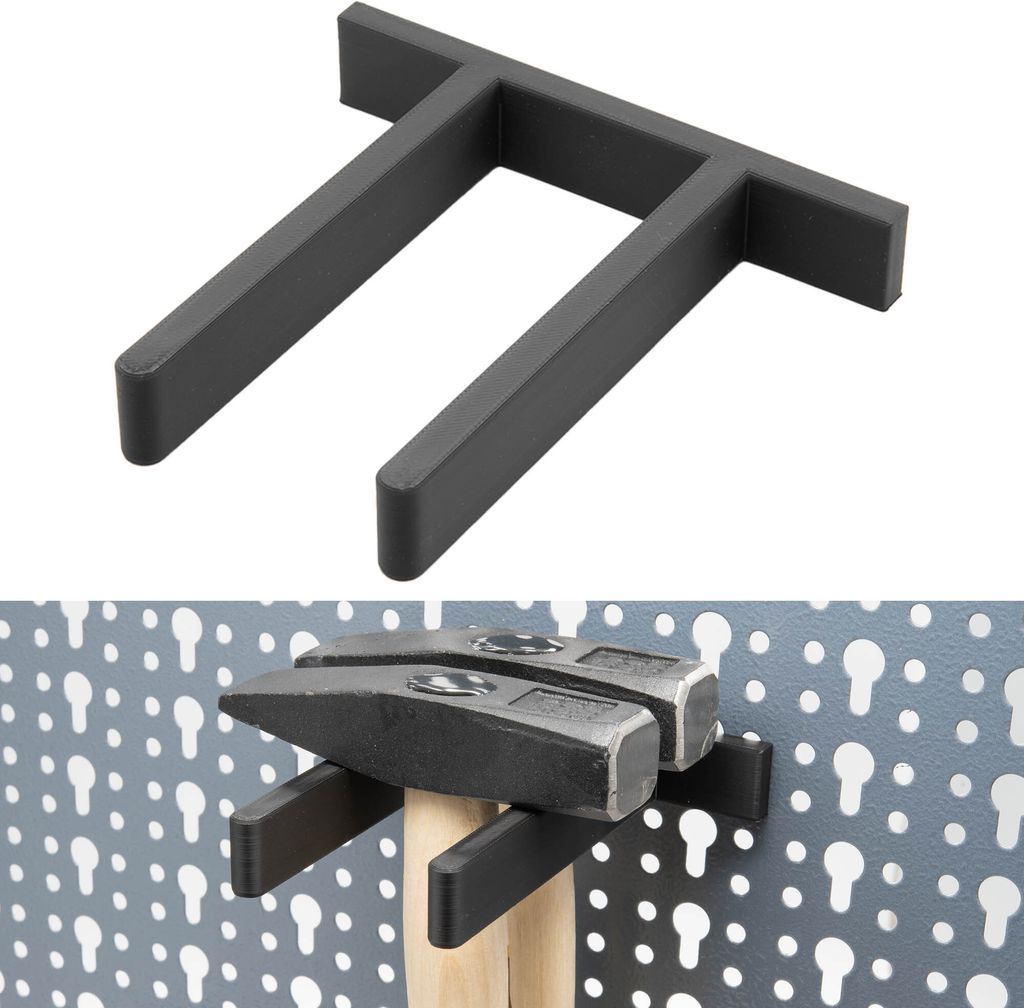 Hammer Halterung für Küpper Lochwand Werkzeugwand Halter Hammerhalter Werkzeughalter