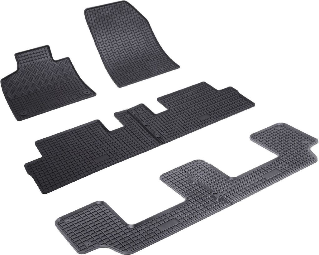 Z545508 Voll-Gummifußmatten passend für Citroen C4 Grand Picasso 2 Minivan Kombi 5türer 2013-2022