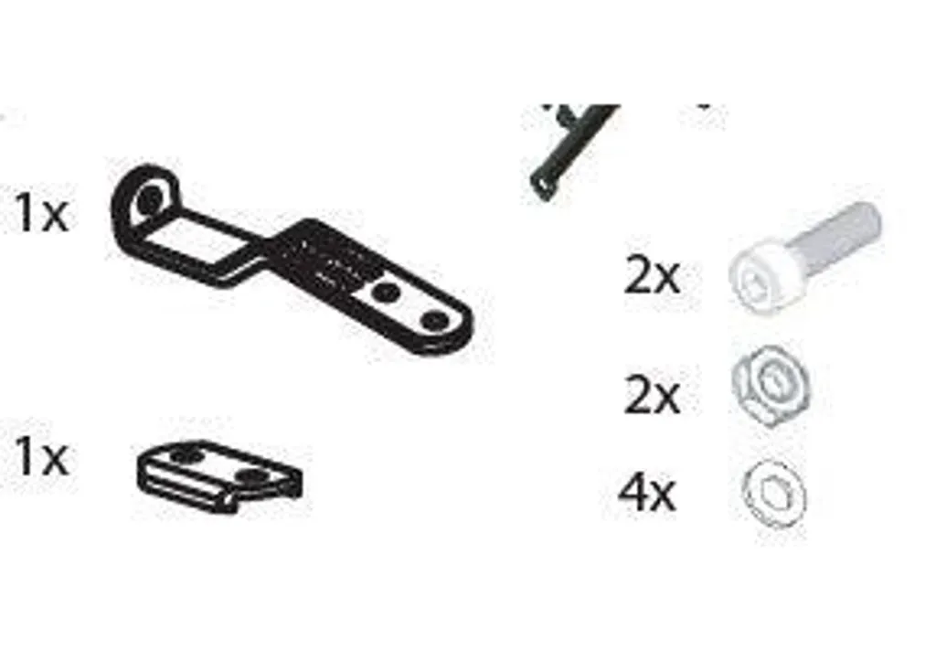 Steco Fork Montage BEGEL FLOW Noir - Support de Fixation Fourche Vélo