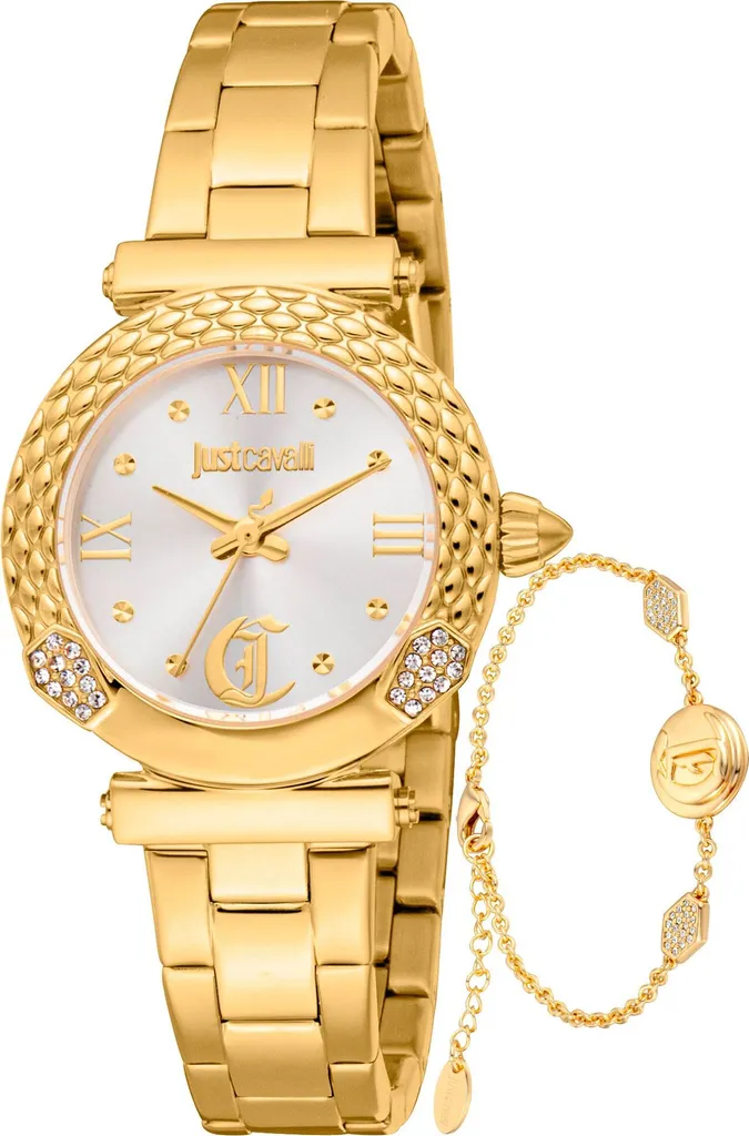 Montre de Luxe pour Femme Just Cavalli JC1L332M0055 Bracelet en Maille
