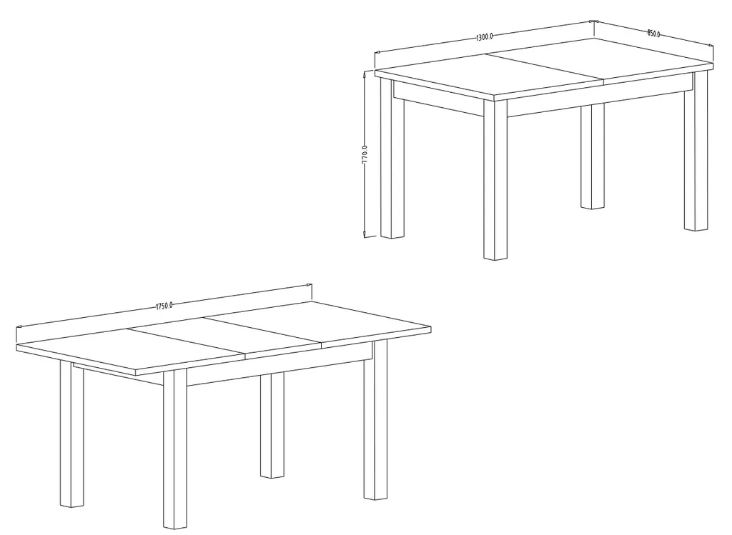 Table extensible OKAL : Solution parfaite pour les dîners improvisés - 3