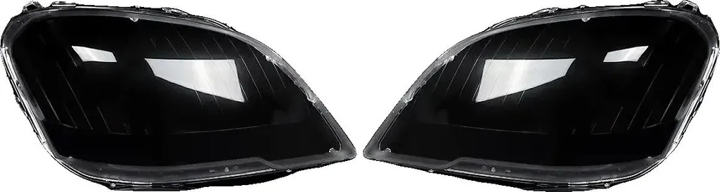Cache phare de voiture en polycarbonate clair - Protection étanche 35cm