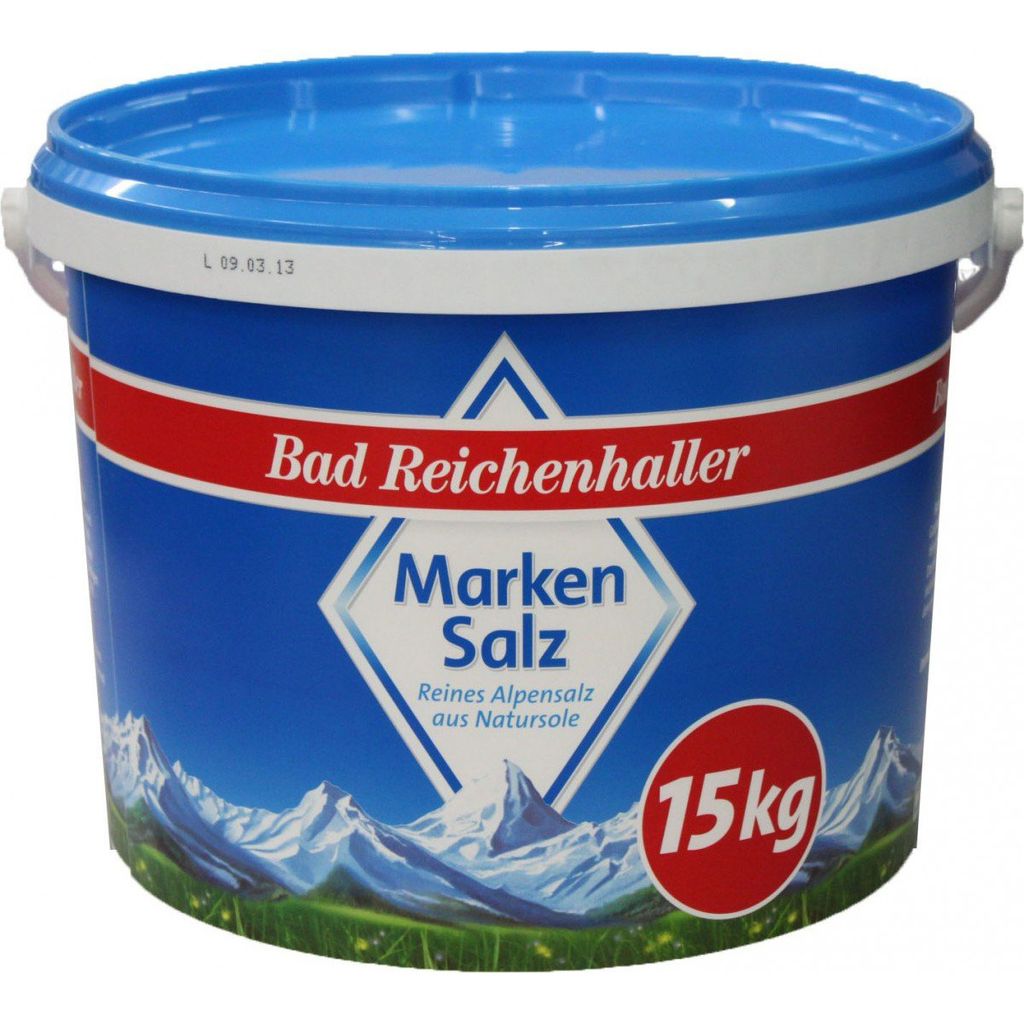 Bad Reichenhall Alpy Soľ z hlbín Álp 15000g Obrázok produktu 