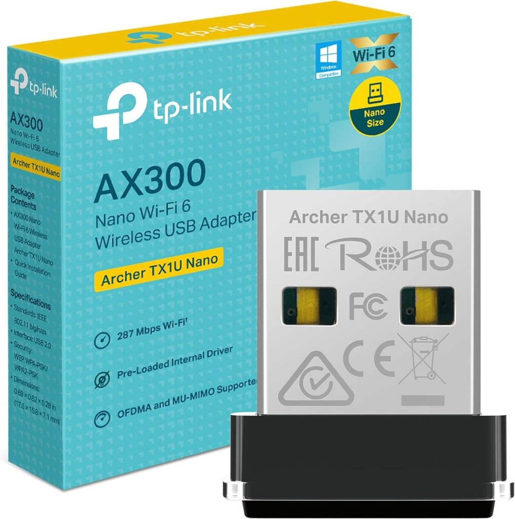 TP-Link Archer TX1U Nano V1 – karta sieciowa – USB 2.0 – Zdjęcie produktu 