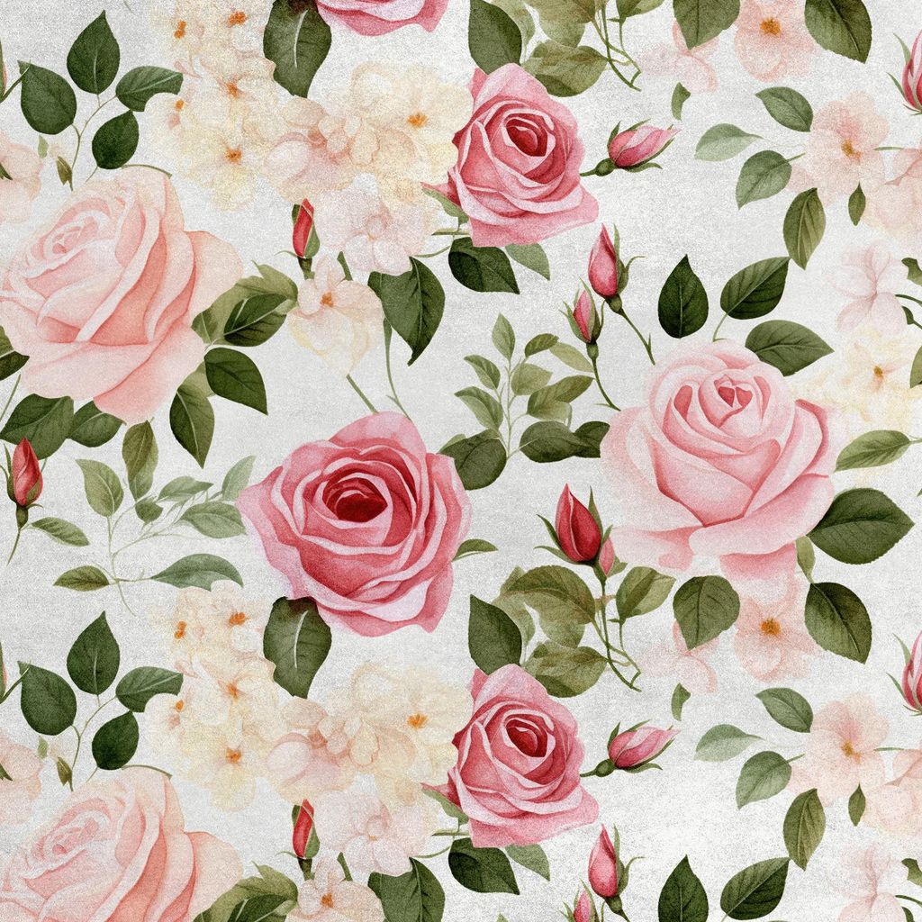 Royal Samt Stoff Polyester Zum Nähen - Motiv Blumen - RDX2841