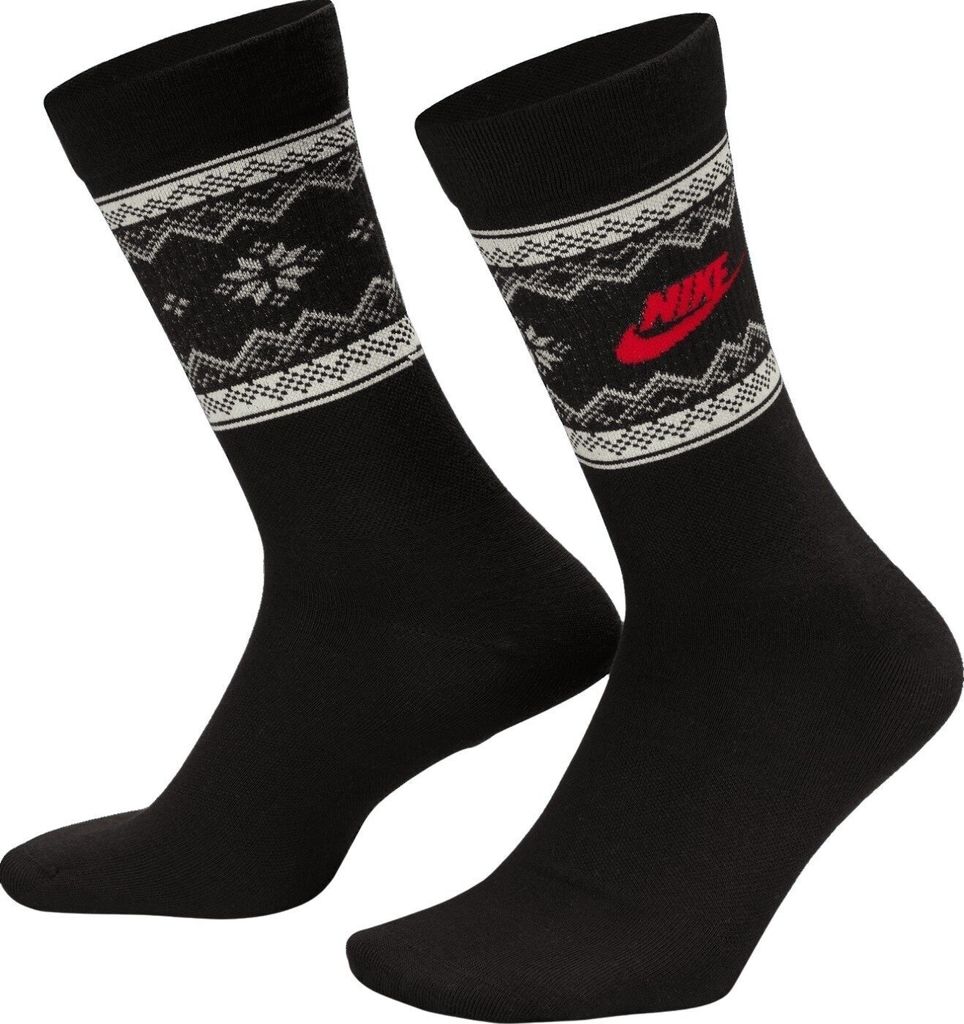 Nike Essential Holiday Crew Socken White/Black M Produktbild 1