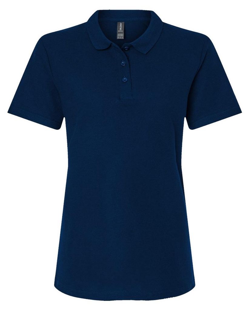 Gildan - Poloshirt Weiche Haptik für Damen FK1622 (M) (Marineblau)
