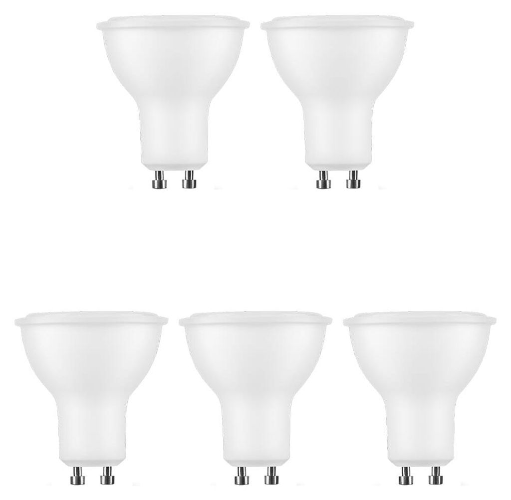 Modee GU10 LED-Spot 1W 90lm 2700K warmweiß 5 Stück Produktbild 