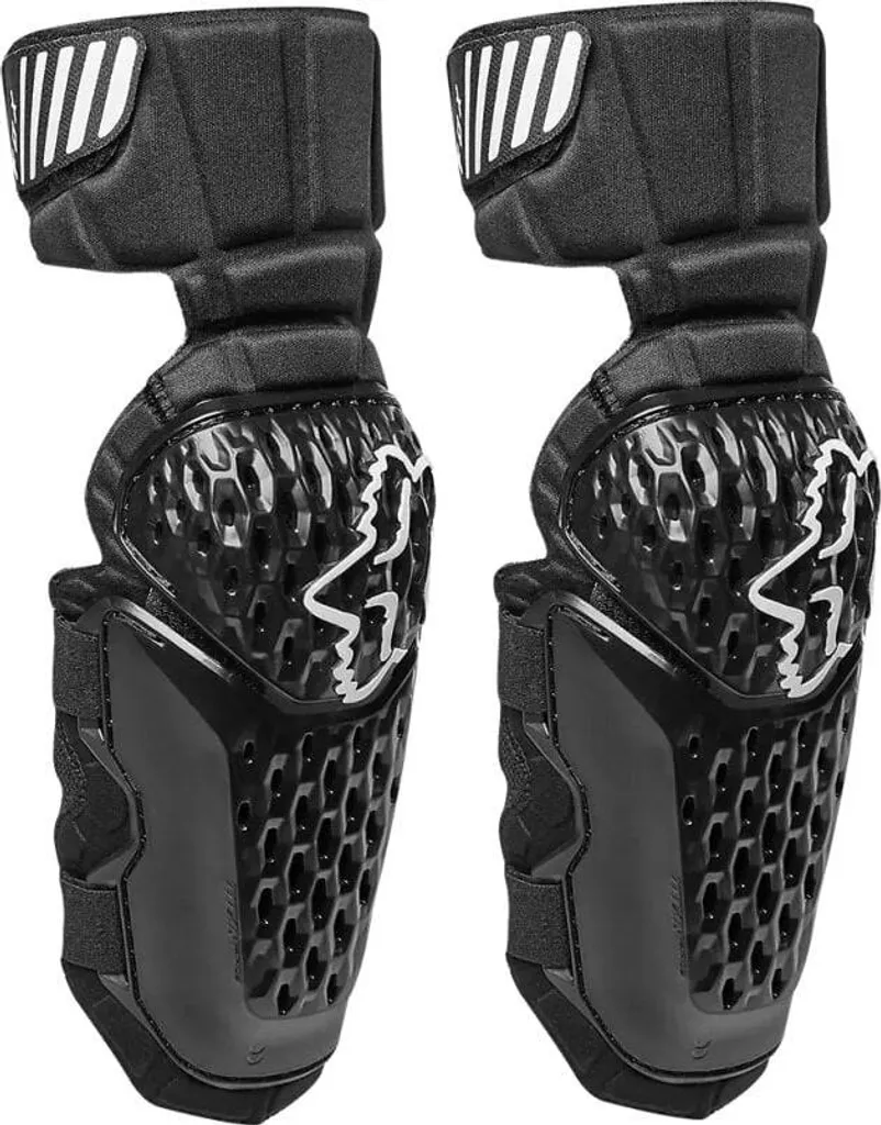 Coudières FOX Youth Titan Race Noir UNI - Mousse Confort et Coque MX
