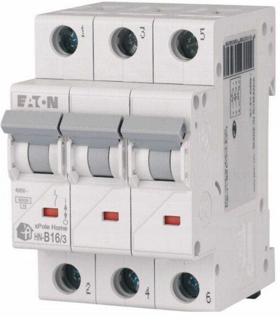 EATON 6kA 3p interruttore di sovracorrente B16 16A Immagine del prodotto 