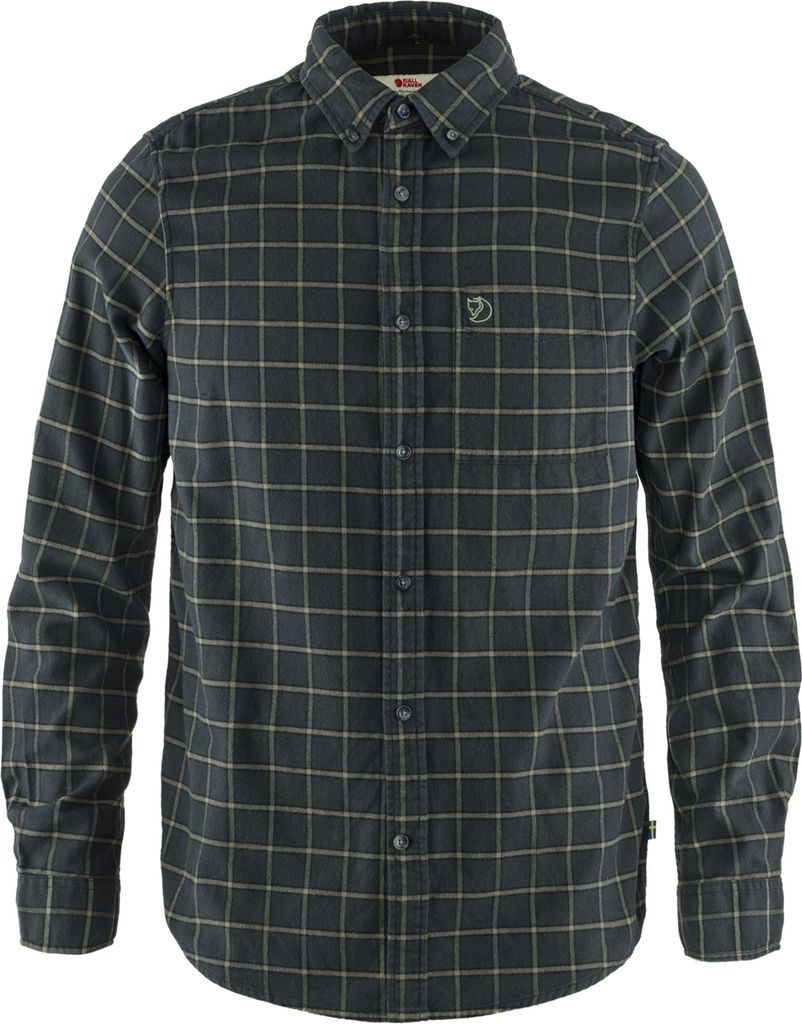 FJÄLLRÄVEN Fjällräven Övik Flannel Shirt Hemd Herren grau 54