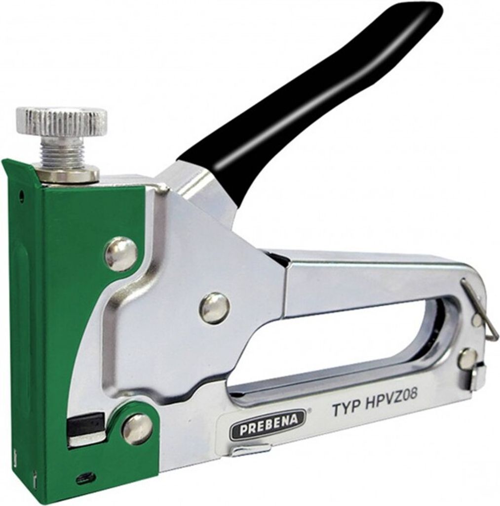 PREBENA Tacker HPVZ08 Handtacker Handheftpistole Typ VZ für Klammern von 6-8 mm