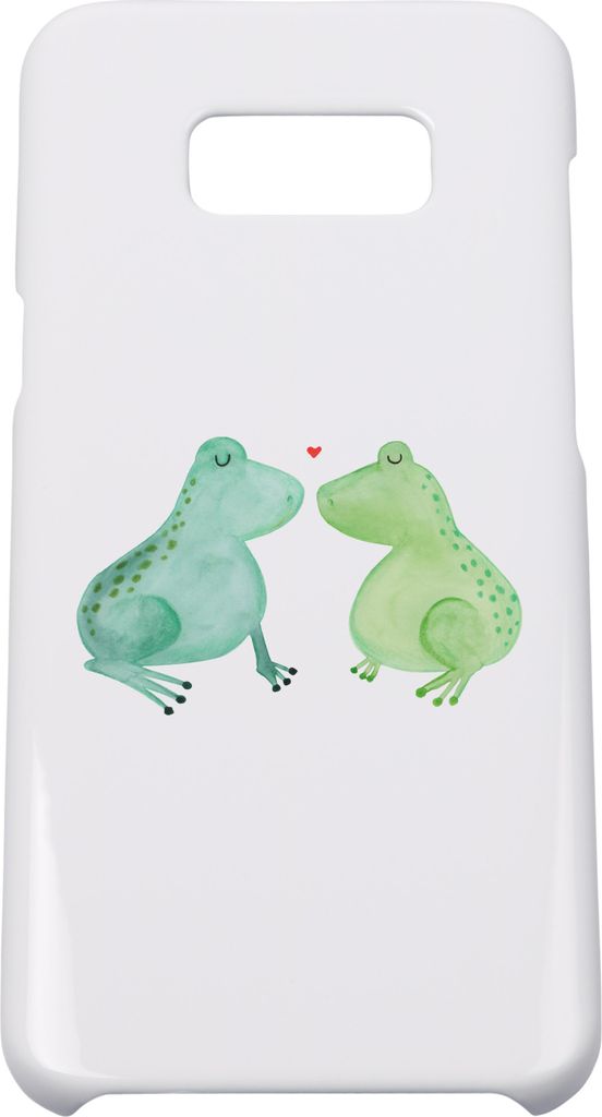 Mr. & Mrs. Panda Samsung Galaxy S8 plus Handyhülle Frosch Liebe - Weiß - Geschenk, Verheiratet, Cover, Frösche, Hochzeitstag, Hülle, Handy, Fre...