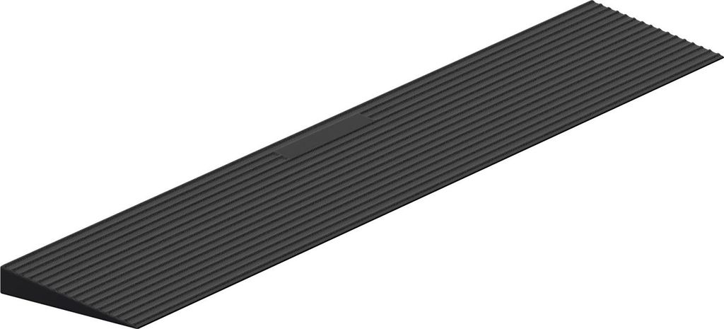 Faziango Türschwellenrampe Vollgummi, Auffahrrampe 90 x 20 Produktbild 