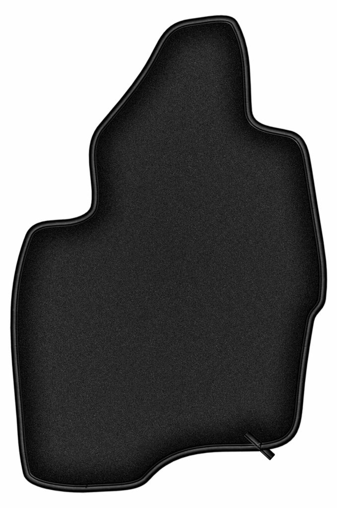 Premium Fahrer Fußmatte schwarz für: Mitshubishi Pajero III 1999-2006 Geländewagen