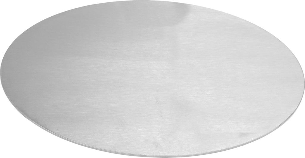 Motorrad Oval Zahlenplatte Aluminium 2,5 mm Dicke gebürstete Finish rostfeste Universal Silber