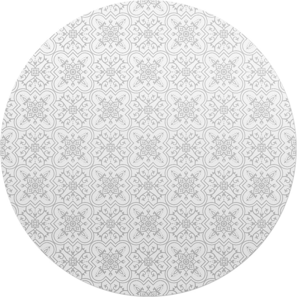 Symmetrisches Ornament – Bodenschutzmatte – Stuhlunterlage – Bürostuhlmatte – Rutschfeste Bodenmatte – Schutzmatte für Hartboden – fi...