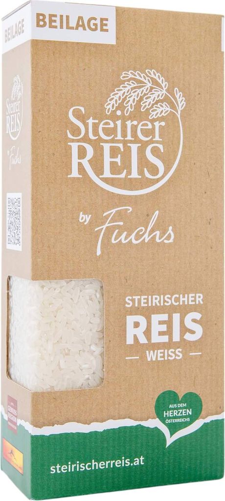 Steirischer Reis weiß Beilage 500g von SteirerREIS Produktbild 