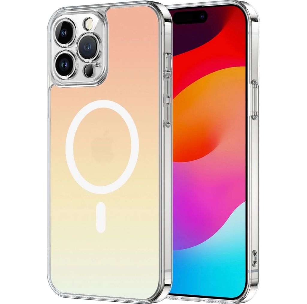 Valenta Rainbow iPhone 13 Pro Max MagSafe Hülle Hardcase Backcover