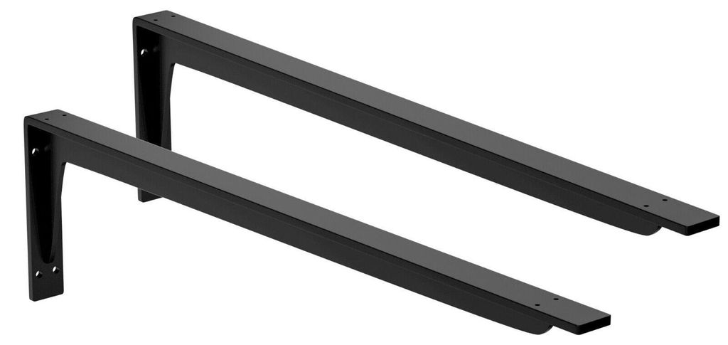 2x Schwerlast Regalhalter Regalhalterung Regalträger Regal Produktbild 