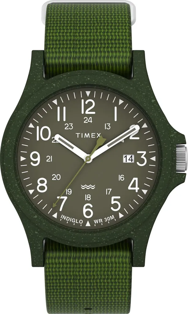 Montre analogique Timex Reclaim Ocean : style sportif et écologique