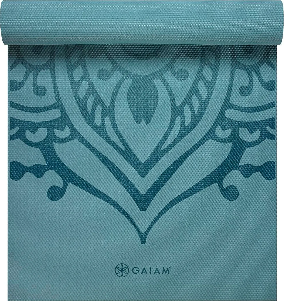 Tapis de Yoga Épais Gaiam Niagra 6mm pour Gym Pilates et Fitness