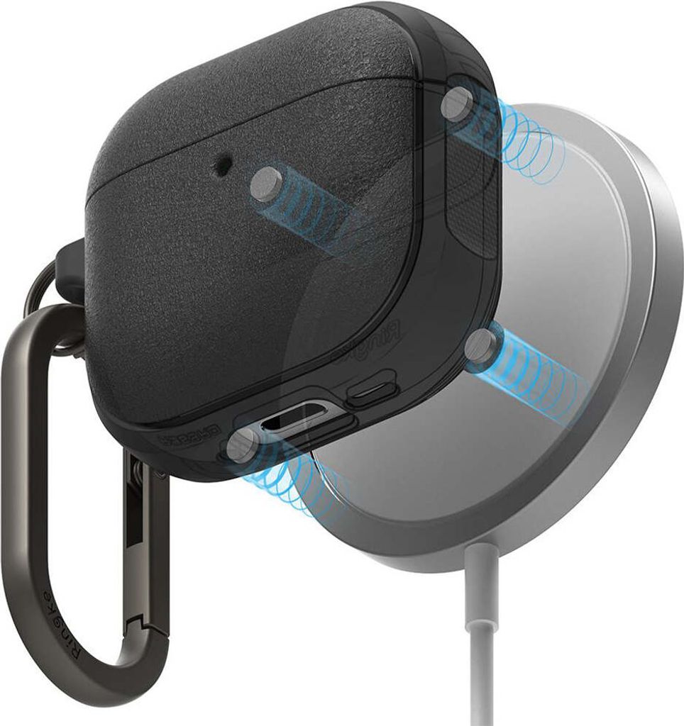 Ringke Onyx Magnetischer Magsafe Apple Airpods 4 Schwarz