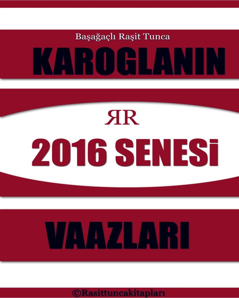 Rasit Tuncan¿n 2016 Senesinde Yapt¿¿¿ Tasavvufi Vaazlar