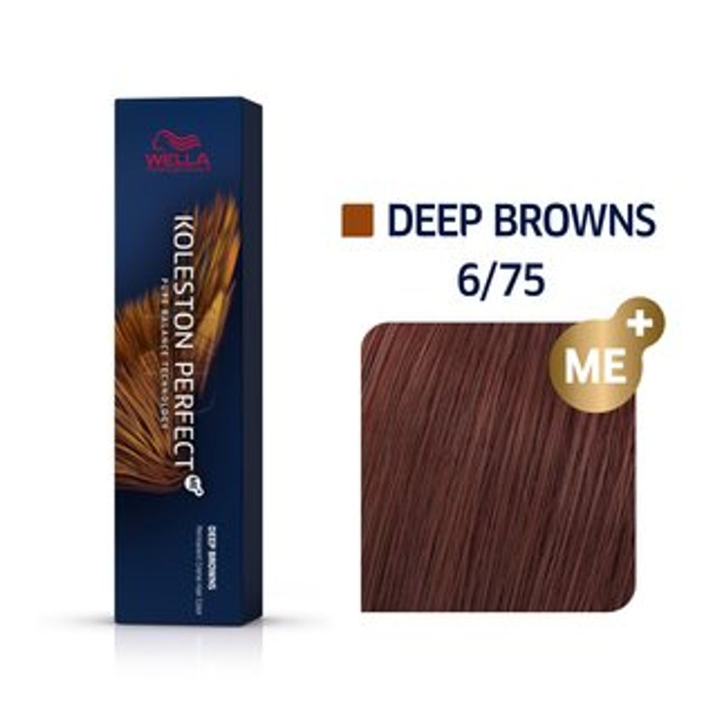 Wella Koleston Perfect Deep Browns 60ml 6/75 dunkel Blond Image du produit 